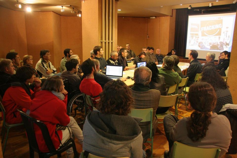 24.11.2012 Accions dutes a terme per l'Espitllera entre 2012-2014 en oposició a la tècnica del Fracking a la Segarra.  -  Autor
