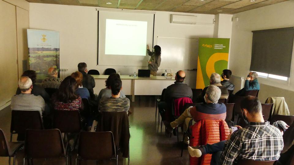 2.4.2022 Presentació de les ponències  Sant Guim de Freixenet -  Daniel Espejo