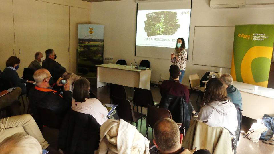 2.4.2022 Presentació de les ponències  Sant Guim de Freixenet -  Daniel Espejo