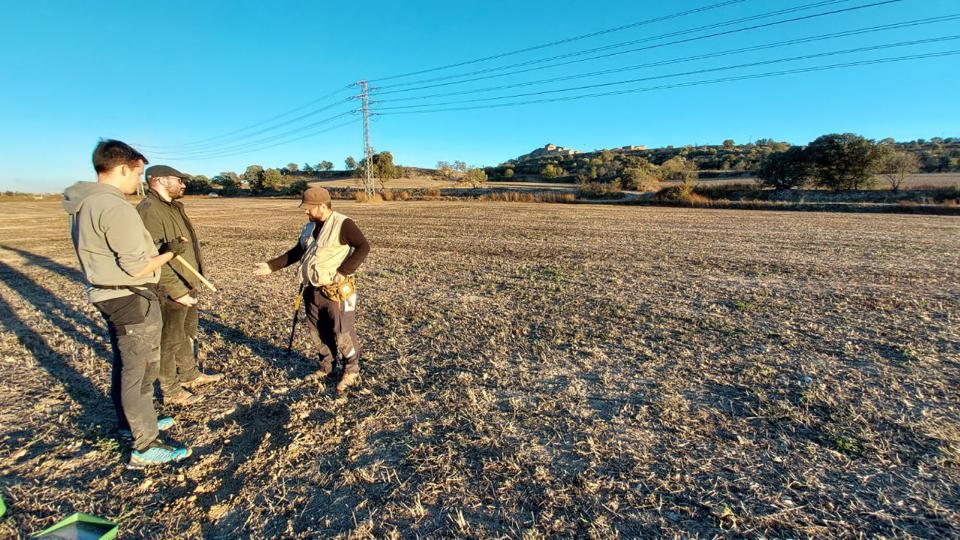 Prospecció arqueològica del camp de batalla del Foc de Gra - Gra