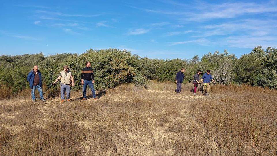 Prospecció arqueològica del camp de batalla del Foc de Gra - Gra